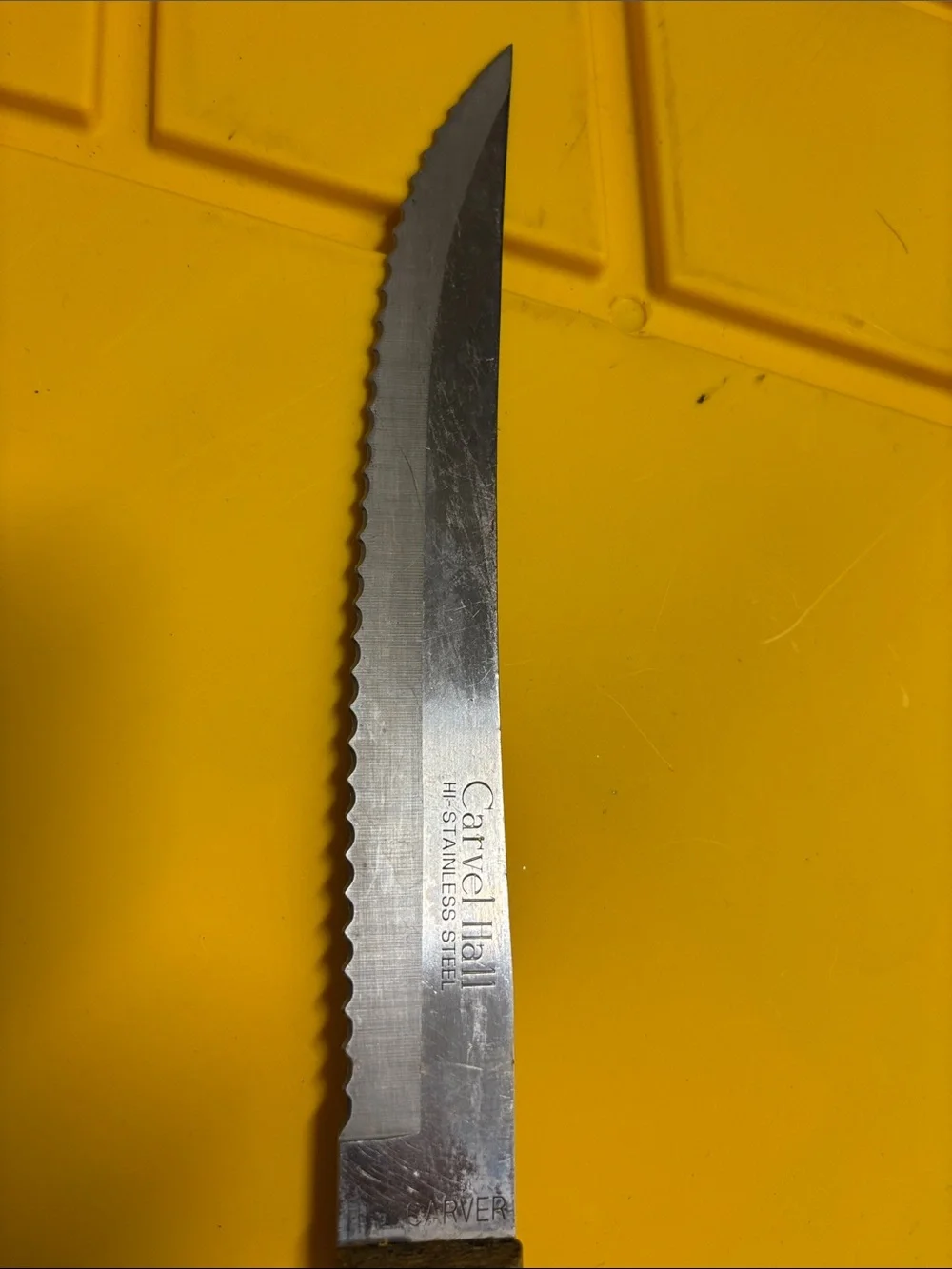 Carvel Hall Carver Serrated Knife Japan 13” SS